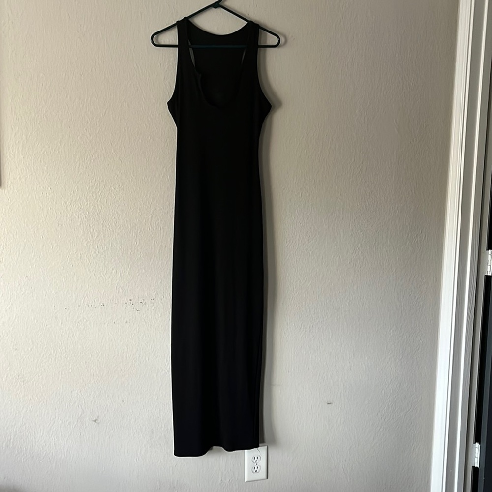 Ribbed Maxi Dress